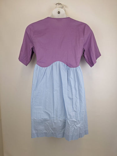 Second-Hand - Gorman Playful Two Tone Wrap Dress Size 10 - SwapUp