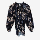Second-Hand - Witchery Midnight Orchid Bloom Jacket Size 8 - SwapUp