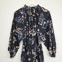 Second-Hand - Witchery Midnight Orchid Bloom Jacket Size 8 - SwapUp