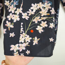 Second-Hand - Witchery Midnight Orchid Bloom Jacket Size 8 - SwapUp