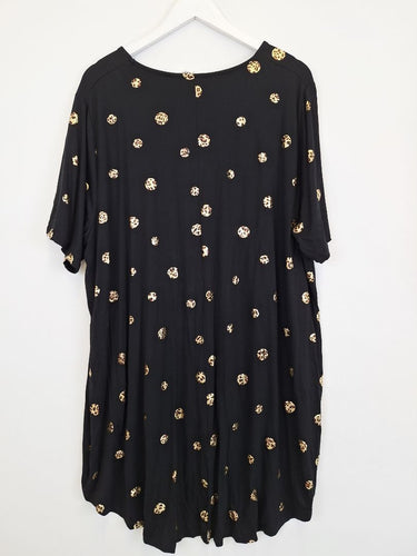 Second-Hand - Virtuelle Glamorous Leopard Spot Top Size XL - SwapUp