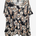 Second-Hand - Taking Shape Bohemian Brown Paisley Top Size XL - SwapUp