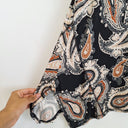 Second-Hand - Taking Shape Bohemian Brown Paisley Top Size XL - SwapUp