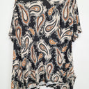 Second-Hand - Taking Shape Bohemian Brown Paisley Top Size XL - SwapUp