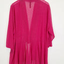 Second-Hand - Taking Shape Vibrant Pink Tie Front Cardigan Size XL - SwapUp
