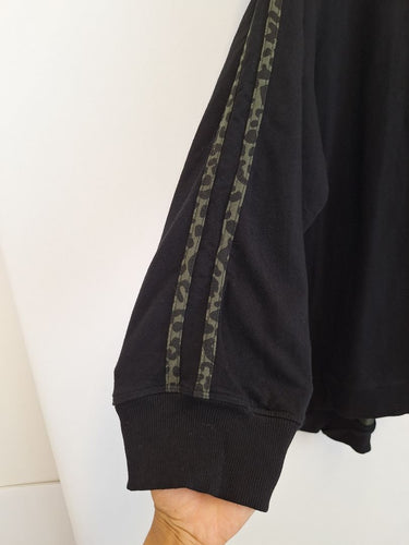 Second-Hand - Virtuelle Khaki Cheetah Ribbed Edge Top Size 20 - SwapUp