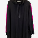 Second-Hand - Taking Shape Fuchsia Star Detail Half Zip Jumper Size XL - SwapUp