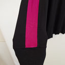 Second-Hand - Taking Shape Fuchsia Star Detail Half Zip Jumper Size XL - SwapUp