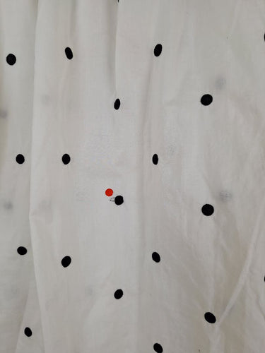 Second-Hand - Country Road Embroidered Dot And Tassel Blouse Size XS - SwapUp
