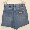 Second-Hand - Wrangler High Waist Cut Off Shorts Size 10 - SwapUp