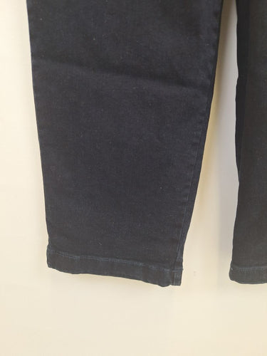Second-Hand - Great Plains Dark Denim Tailored Jumpsuit Size 6 - SwapUp