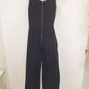 Second-Hand - Great Plains Dark Denim Tailored Jumpsuit Size 6 - SwapUp