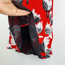 Second-Hand - Boutique Moschino Swanky Red Patterned Mini Dress Size 6 - SwapUp