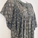 Second-Hand - Akira Unique Elevated Tie Up Silk Smock Dress Size L - SwapUp