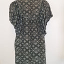 Second-Hand - Akira Unique Elevated Tie Up Silk Smock Dress Size L - SwapUp