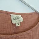 Second-Hand - Manteau Noir Red Clay Cotton Top Size S - SwapUp
