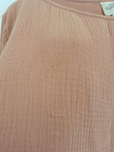 Second-Hand - Manteau Noir Red Clay Cotton Top Size S - SwapUp