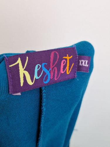 Second-Hand - Keshet Vibrant Teal Cora Long Dress Size XXL - SwapUp