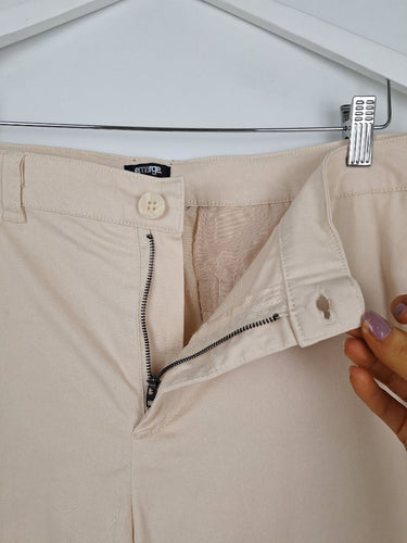 Second-Hand - Emerge Everyday Light Cream Twill Pants Size 16 - SwapUp