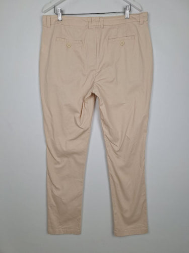 Second-Hand - Emerge Everyday Light Cream Twill Pants Size 16 - SwapUp