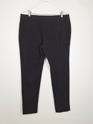 Second-Hand - Sportscraft Classic Black Slightly Tapered Pants Size 16 - SwapUp