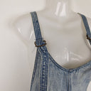 Second-Hand - Billabong Light Wash Denim Overall Size 6 - SwapUp