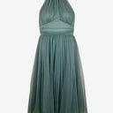 Second-Hand - Gigi and Ellla Wedding Guest Fine Tule Halter Midi Dress Size 14 - SwapUp