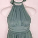 Second-Hand - Gigi and Ellla Wedding Guest Fine Tule Halter Midi Dress Size 14 - SwapUp