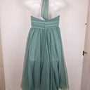 Second-Hand - Gigi and Ellla Wedding Guest Fine Tule Halter Midi Dress Size 14 - SwapUp