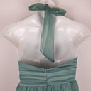 Second-Hand - Gigi and Ellla Wedding Guest Fine Tule Halter Midi Dress Size 14 - SwapUp