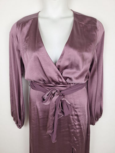 Second-Hand - Elliatt Mauve Elegant Kai Midi Dress Size M - SwapUp