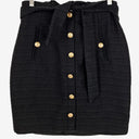 Second-Hand - Fresh Soul High Waisted Textured Mini Top Size 10 - SwapUp