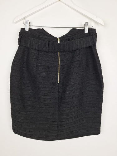 Second-Hand - Fresh Soul High Waisted Textured Mini Top Size 10 - SwapUp