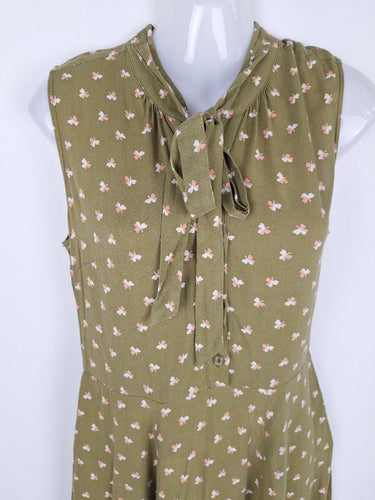Second-Hand - Princess Highway Khaki Clover Dress Size 10 - SwapUp