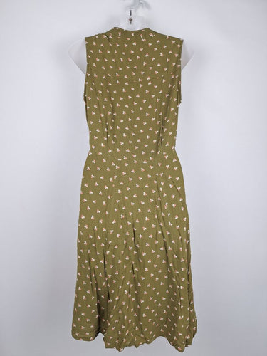Second-Hand - Princess Highway Khaki Clover Dress Size 10 - SwapUp