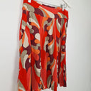 Second-Hand - Assorted Brands Retro Pattern Mini Skirt Size S - SwapUp