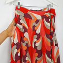Second-Hand - Assorted Brands Retro Pattern Mini Skirt Size S - SwapUp