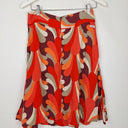 Second-Hand - Assorted Brands Retro Pattern Mini Skirt Size S - SwapUp