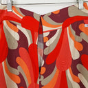 Second-Hand - Assorted Brands Retro Pattern Mini Skirt Size S - SwapUp