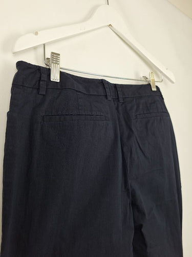 Second-Hand - Sportscraft Navy Japanese Fabric Pants Size 12 - SwapUp