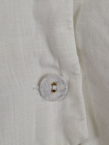 Second-Hand - DISSH Stylish Crisp Linen Vest Size 12 - SwapUp