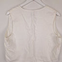 Second-Hand - DISSH Stylish Crisp Linen Vest Size 12 - SwapUp
