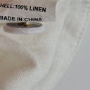 Second-Hand - DISSH Stylish Crisp Linen Vest Size 12 - SwapUp