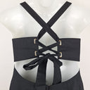 Second-Hand - Kivari Azarea Tie Back Midi Dress Size 12 - SwapUp