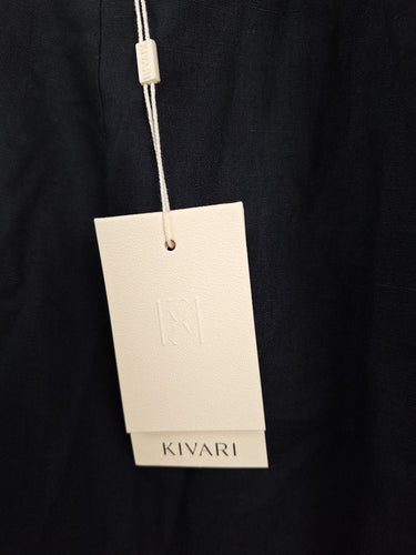 Second-Hand - Kivari Azarea Tie Back Midi Dress Size 12 - SwapUp