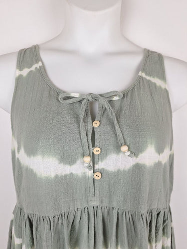 Second-Hand - Auguste Tie Dyed Essential Summer Midi Dress Size 10 - SwapUp
