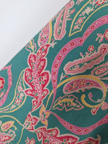 Second-Hand - Kivari Flirty Paisley Tiered Mini Dress Size 16 - SwapUp