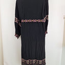 Second-Hand - Monsoon Contrast Embroidery Wavy Lace Dress Size 24 - SwapUp