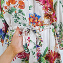 Second-Hand - LOLA Pure Silk Botanical Dress Size M - SwapUp