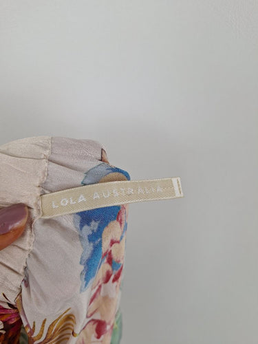 Second-Hand - LOLA Pure Silk Botanical Dress Size M - SwapUp